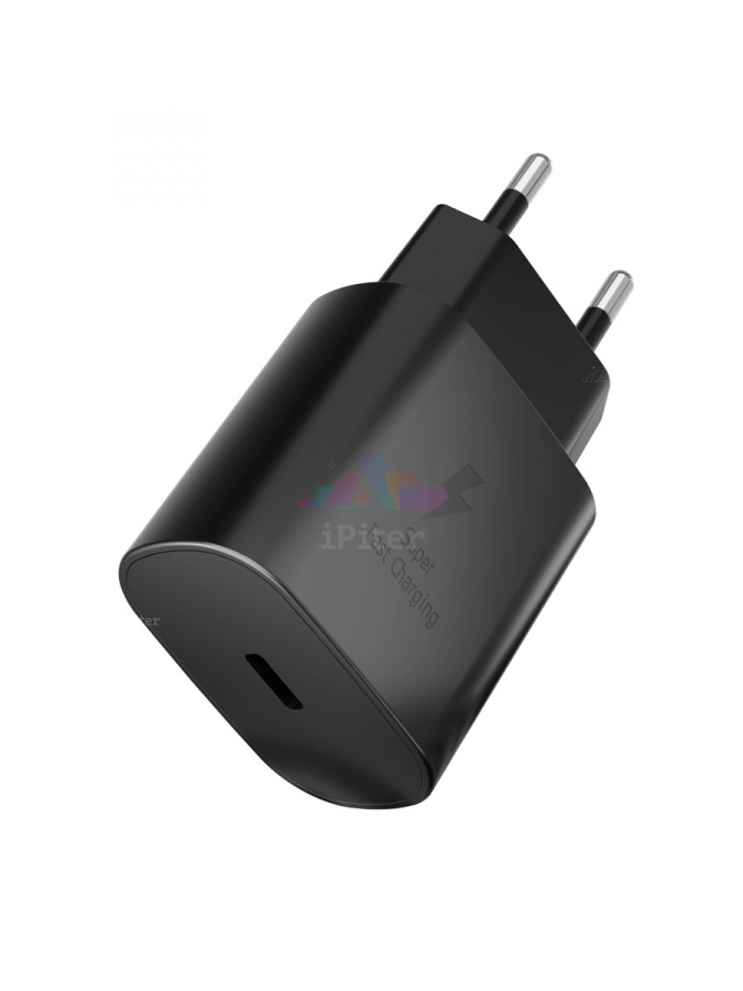 Фото Купить Сетевое зарядное устройство VLP 25W USB-C (Чёрный) по низкой цене в Санкт-Петербурге