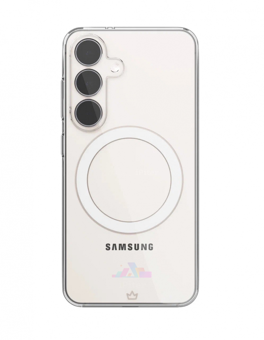 Фото Купить Чехол VLP Puro Case для Samsung Galaxy S25 (Прозрачный) по низкой цене в Санкт-Петербурге