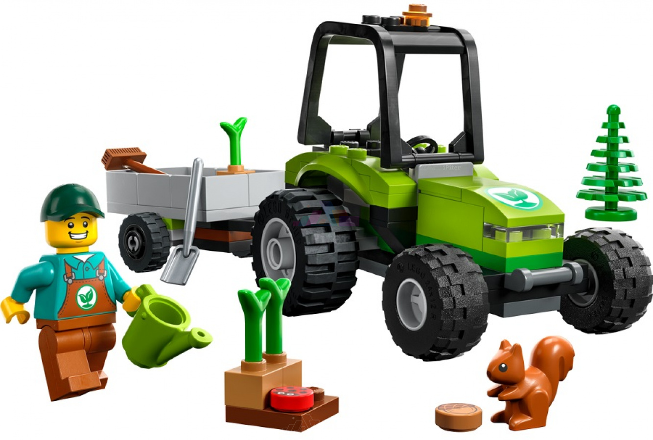 Фото Купить Lego City 60390 Парковый трактор по низкой цене в Санкт-Петербурге