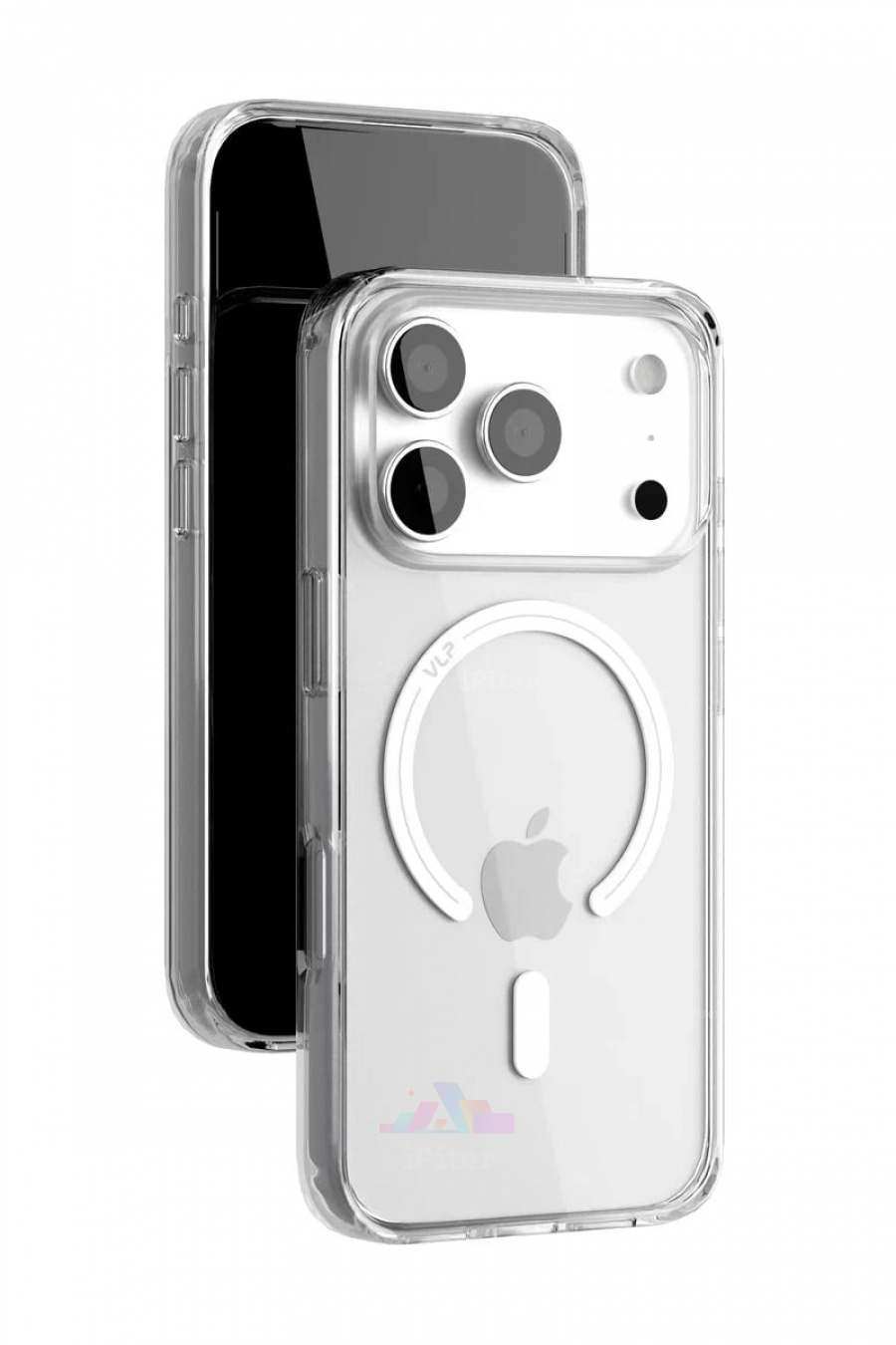 Фото Купить Чехол VLP Diamond case with MagSafe для iPhone 17 Pro (Прозрачный) по низкой цене в Санкт-Петербурге