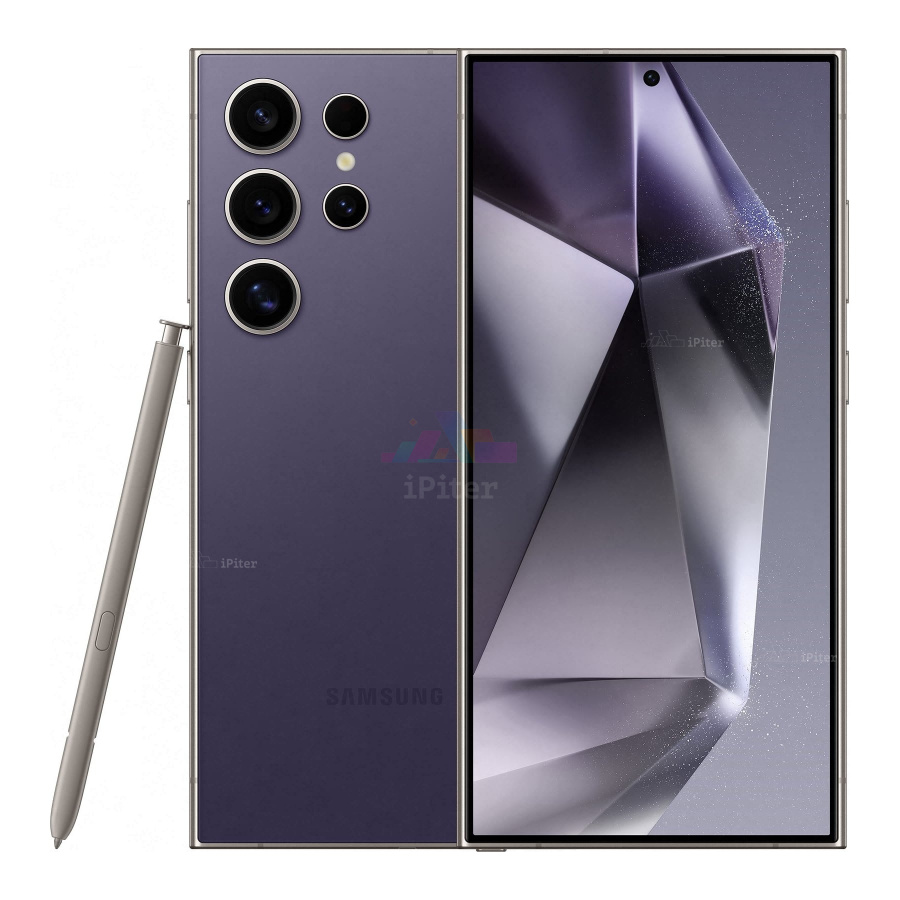 Фото Купить Смартфон Samsung Galaxy S24 Ultra 5G 12Gb/512Gb (Titanium Violet) SM-S928 (Dual Nano-sim + eSim) по низкой цене в СПб