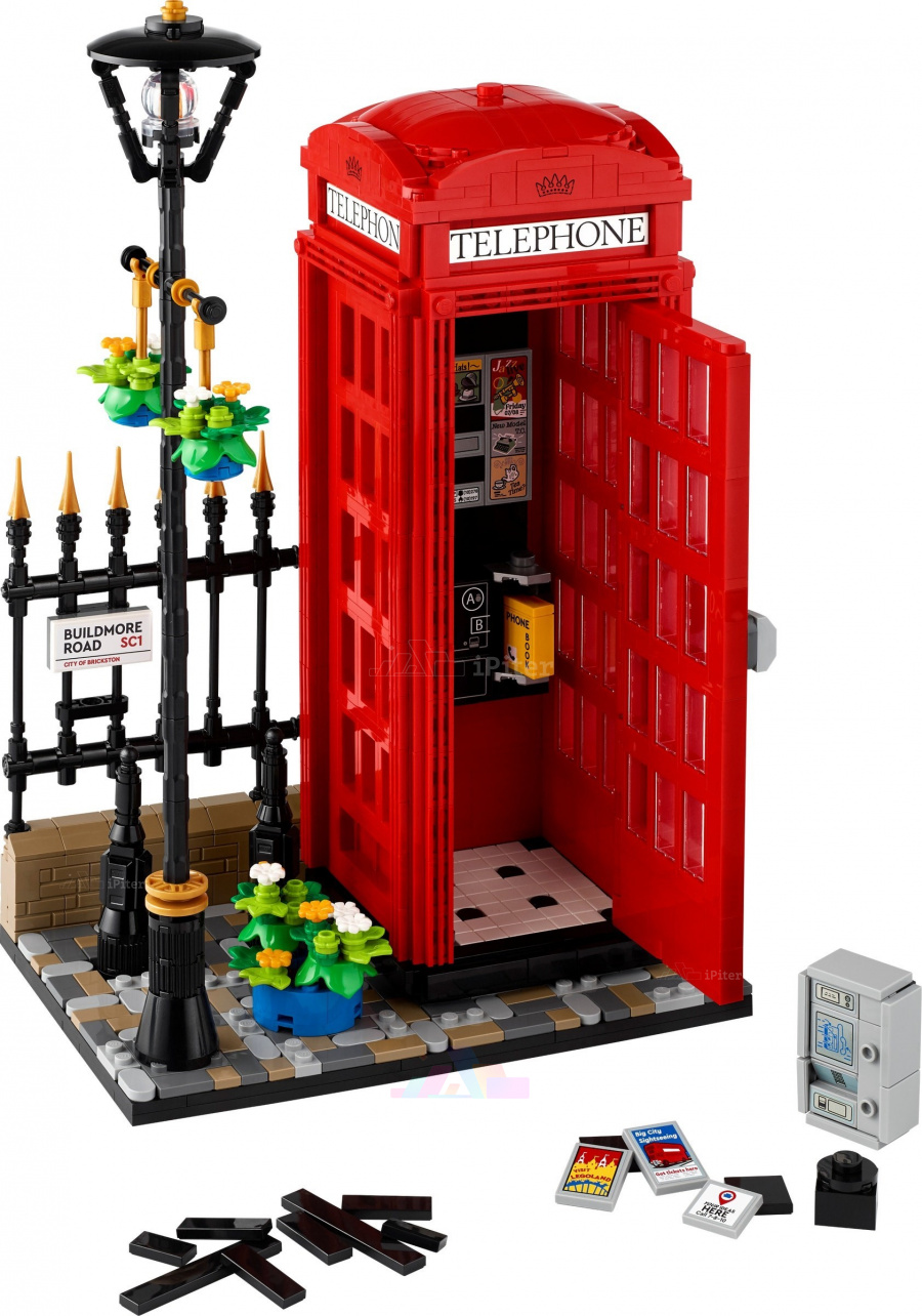 Фото Купить Lego 21347 Ideas Красная лондонская телефонная будка по низкой цене в Санкт-Петербурге