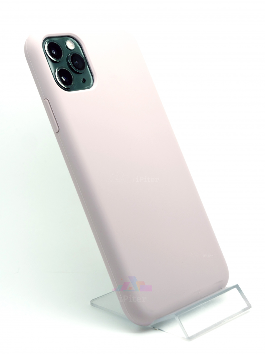 Фото Силиконовый чехол Candy для iPhone 11 Pro Max, Бежевый