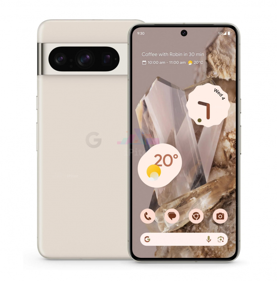 Фото Купить Смартфон Google Pixel 8 Pro 5G 12Gb/512Gb (Porcelain) Nano-sim + eSim по низкой цене в Санкт-Петербурге