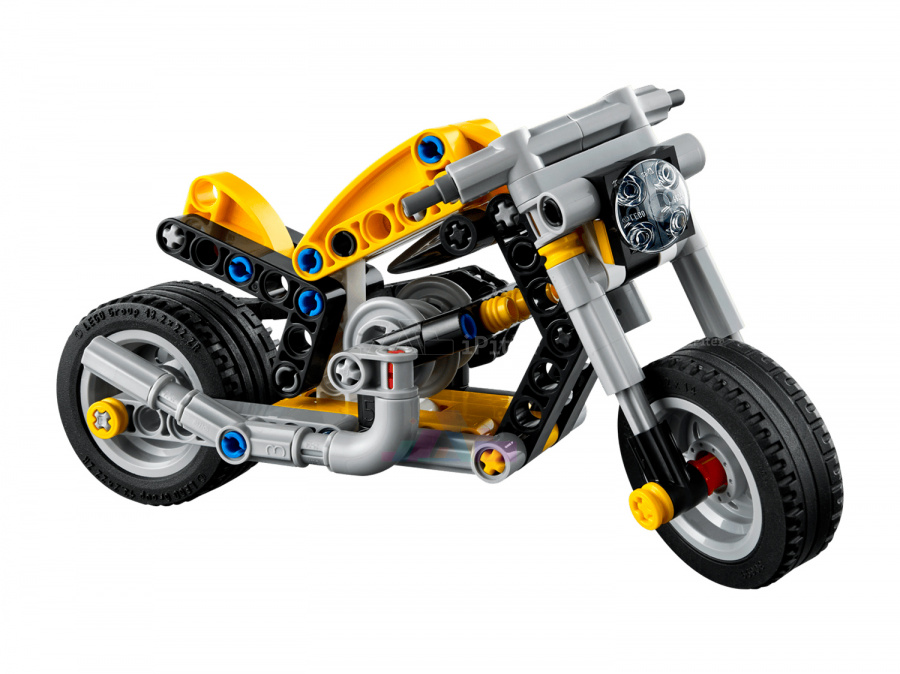 Фото Купить LEGO Technic 42225 Жёлтый мотоцикл по низкой цене в Санкт-Петербурге