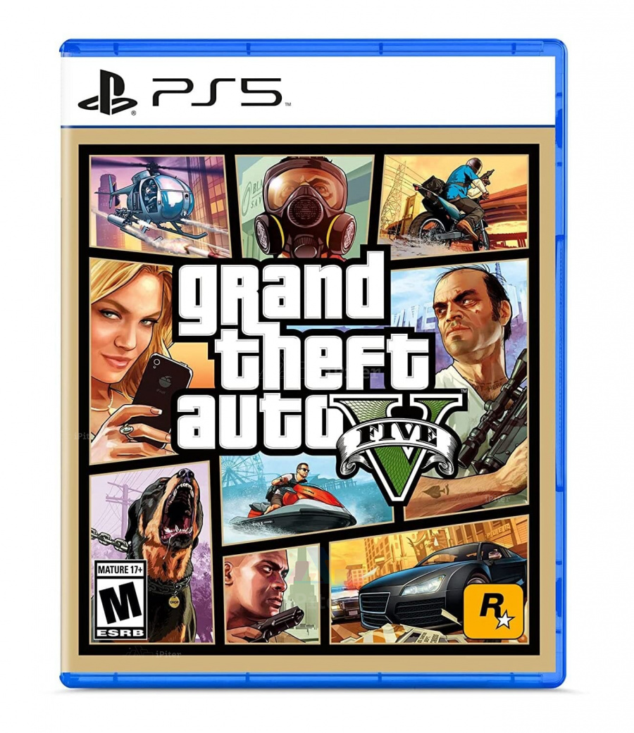Фото Купить Игра Grand Theft Auto V (GTA 5) для Sony PlayStation 5 по низкой цене в Санкт-Петербурге