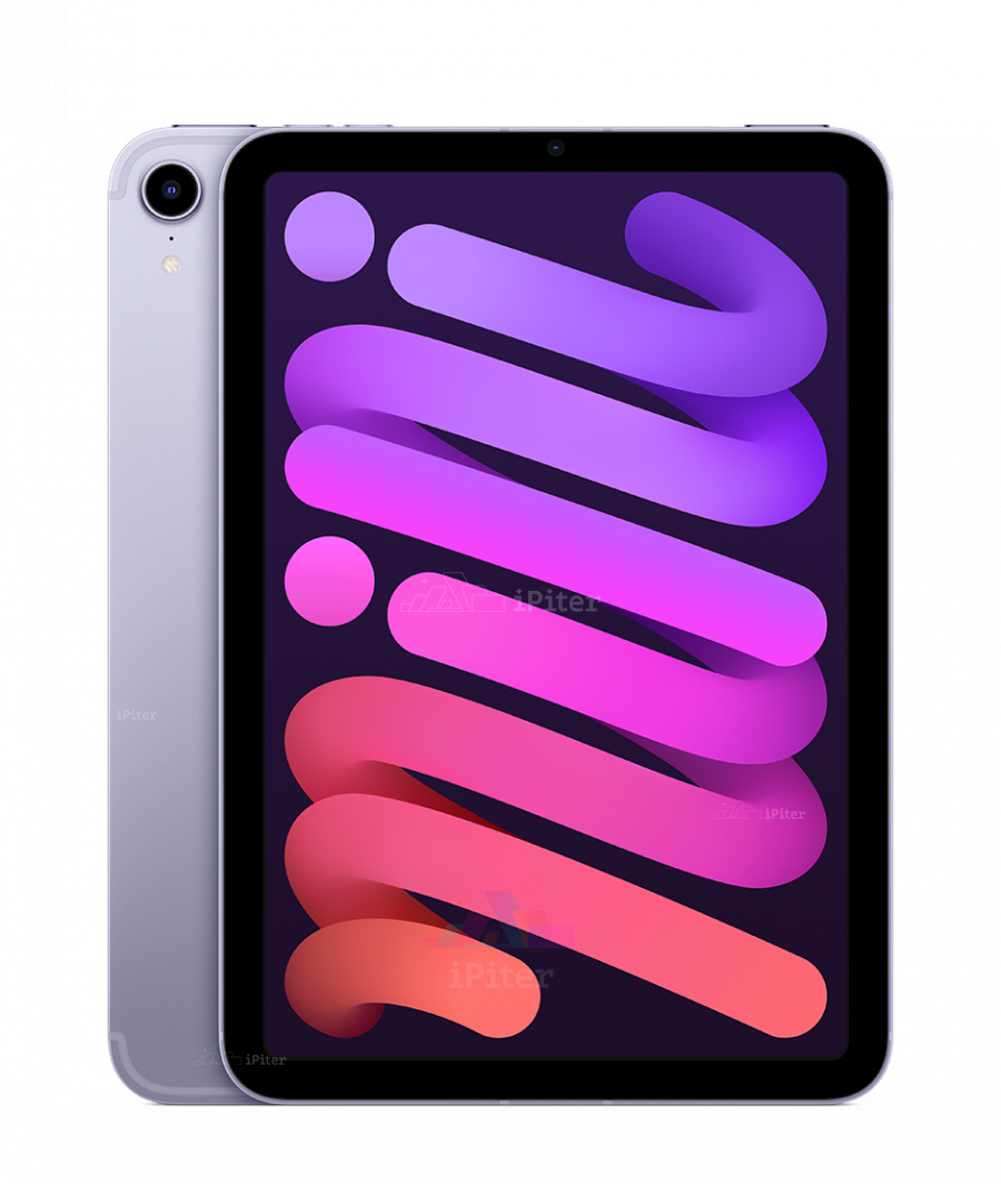 Фото Купить Apple iPad Mini 2021 Wi-Fi + Cellular 256gb Purple (Фиолетовый) по низкой цене в Санкт-Петербурге