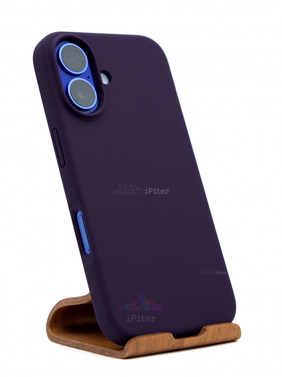 Фото Купить Чехол uBear Touch Mag case для iPhone 16 Фиолетовый по низкой цене в Санкт-Петербурге