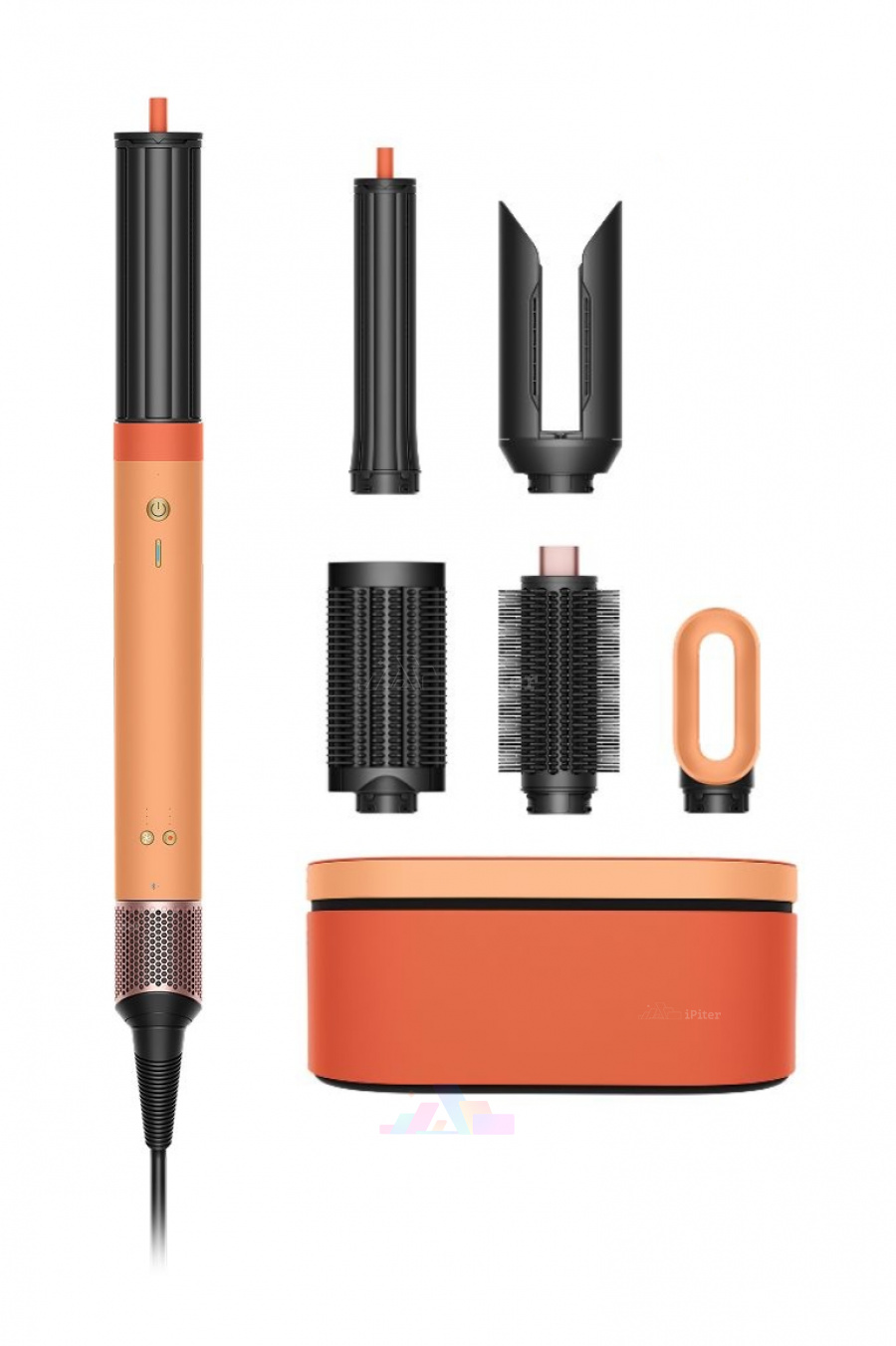 Фото Купить Стайлер Dyson Airwrap Coanda 2x HS09 Ceramic Apricot/Topaz (6 насадок) по низкой цене в Санкт-Петербурге