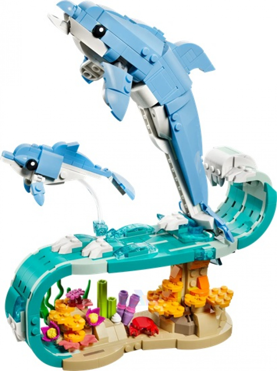 Фото Купить LEGO Creator 31385 Прекрасные дельфины по низкой цене в Санкт-Петербурге