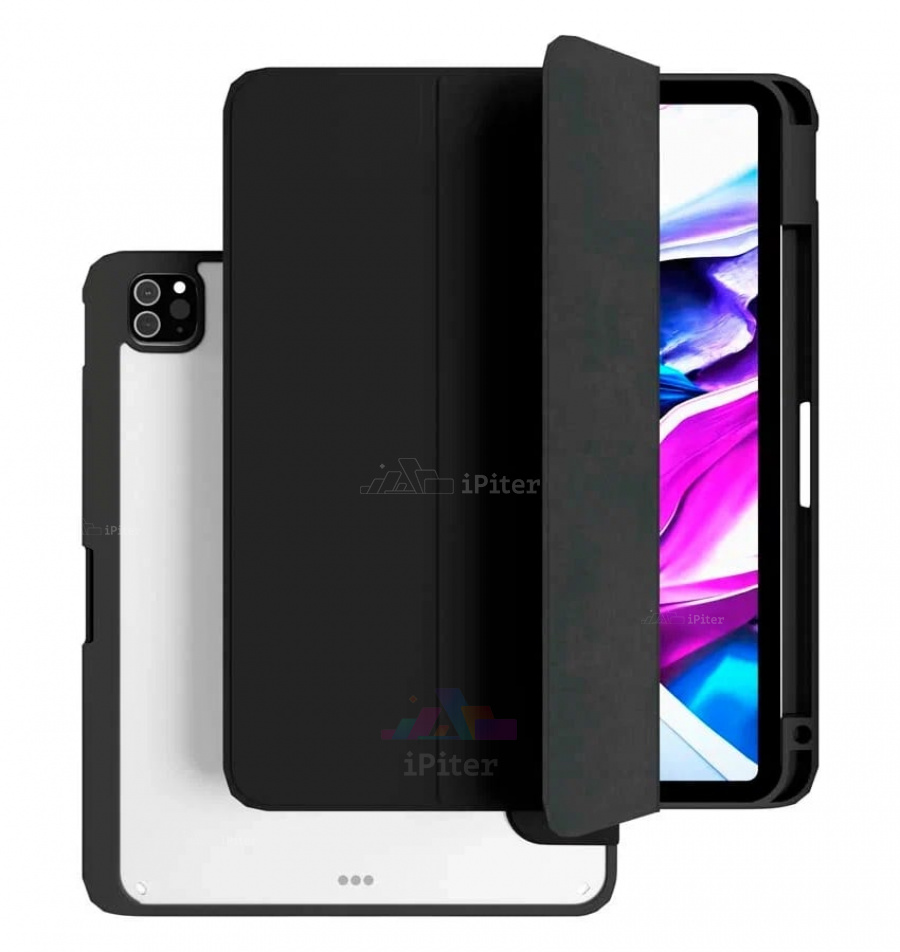 Фото Купить Чехол VLP Split Folio для iPad Pro (M4/M5) 13'' (Чёрный) по низкой цене в Санкт-Петербурге