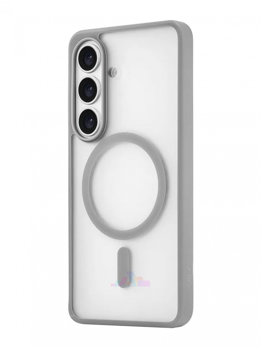 Фото Купить Чехол uBear Cloud Mag case для Samsung Galaxy S26 (Серый) по низкой цене в Санкт-Петербурге