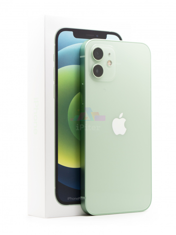 Фото Купить Apple iPhone 12 256Gb<br> Green (Зелёный) по низкой цене в Санкт-Петербурге