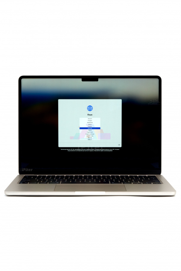 Фото Купить Apple MacBook Air 13 (2024) M3 (8CPU/10GPU/24GB/512GB) Starlight (MC8P4) по низкой цене в Санкт-Петербурге
