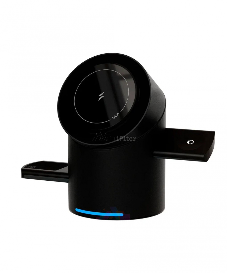 Фото Купить Беспроводная зарядка VLP Tower Power 3-in-1 for Samsung (Black) по низкой цене в Санкт-Петербурге