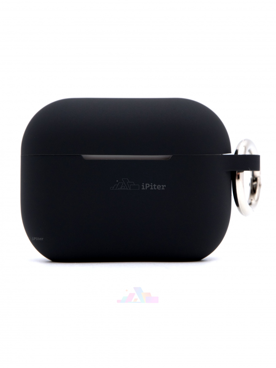 Фото Купить Чехол VLP Silicone case для AirPods Pro 2 (Чёрный) по низкой цене в Санкт-Петербурге