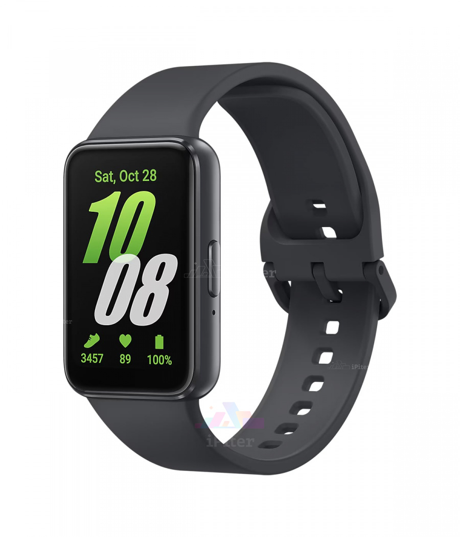 Фото Купить Фитнес-браслет Samsung Galaxy Fit 3 (Graphite) по низкой цене в Санкт-Петербурге