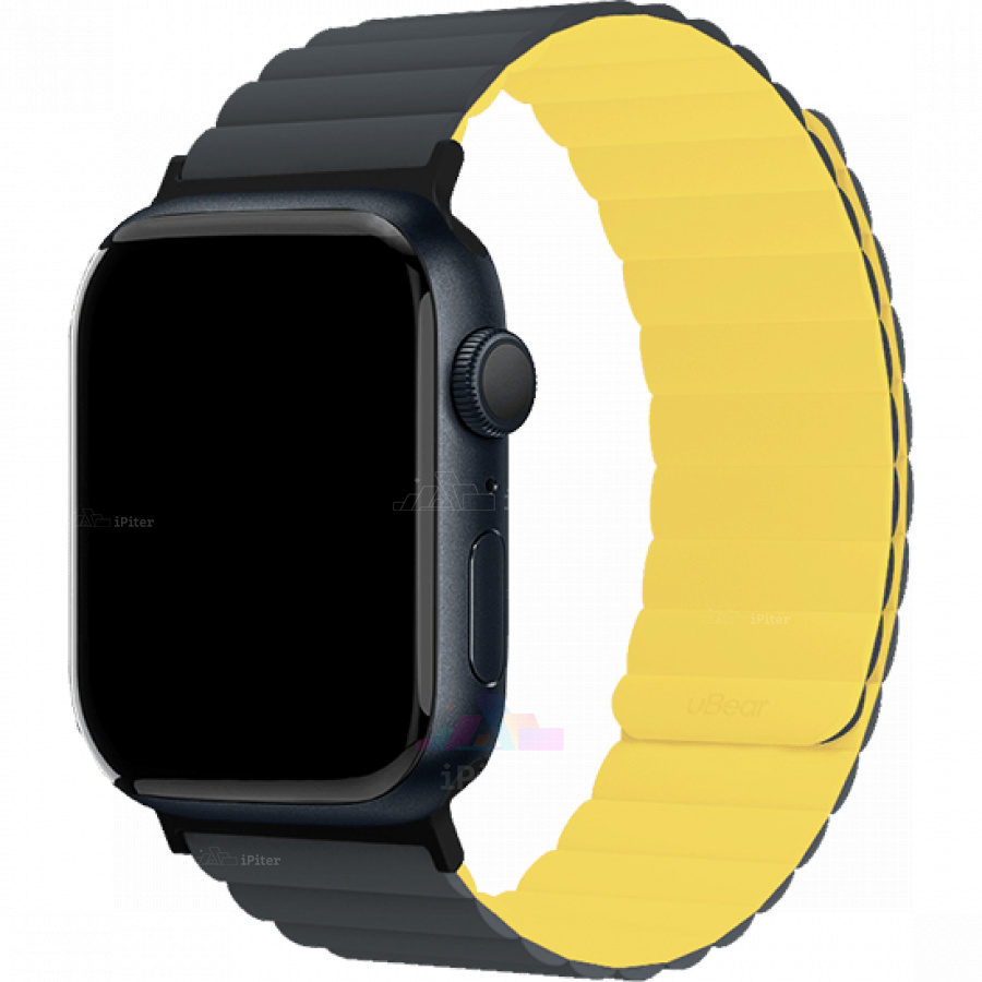 Фото Купить Ремешок uBear Mode Strap для Apple Watch 38 / 40 / 41 / 42 мм (Чёрный) по низкой цене в Санкт-Петербурге