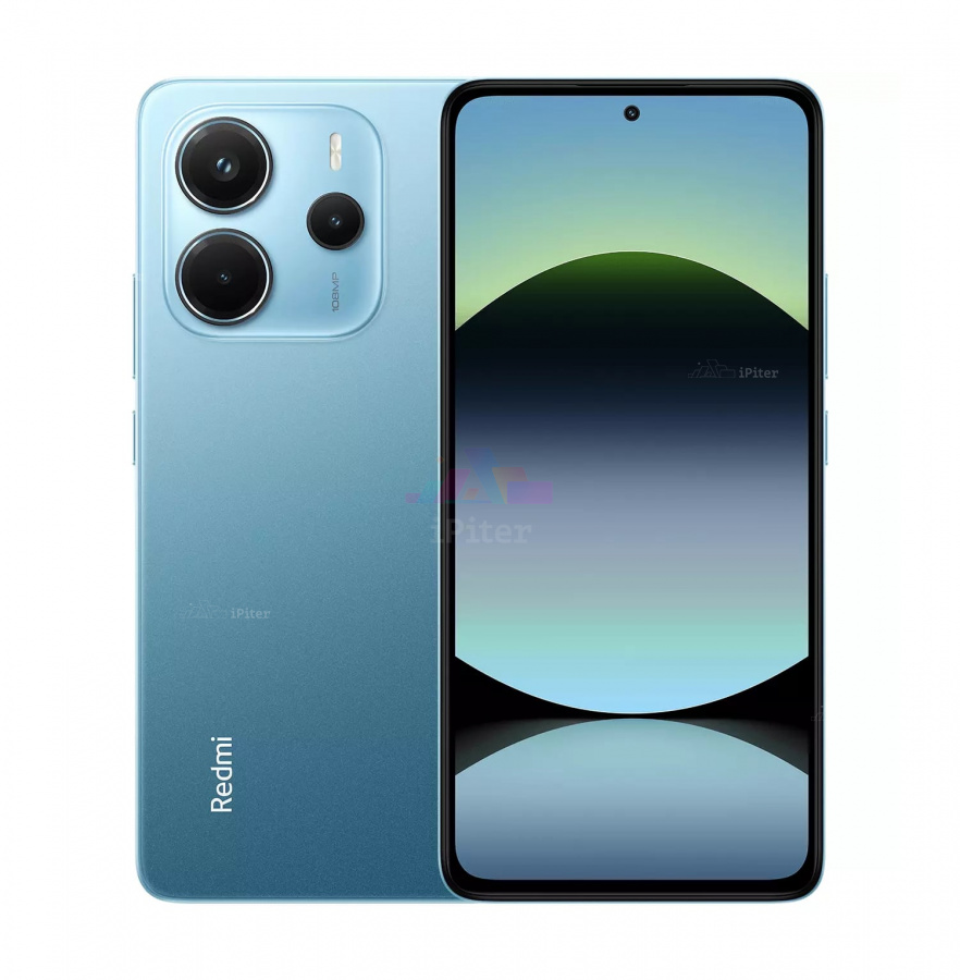 Фото Купить Смартфон Xiaomi Redmi Note 14 4G 8Gb/256Gb (Ocean Blue) Nano-Sim + Nano-Sim по низкой цене в Санкт-Петербурге
