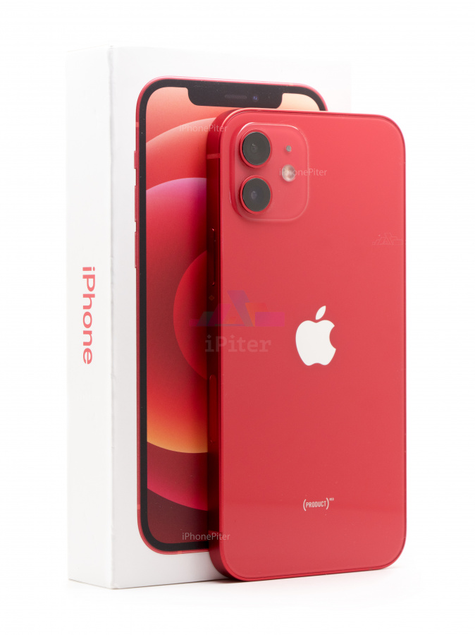 Фото Купить Apple iPhone 12 128Gb<br> Red (Красный) по низкой цене в Санкт-Петербурге