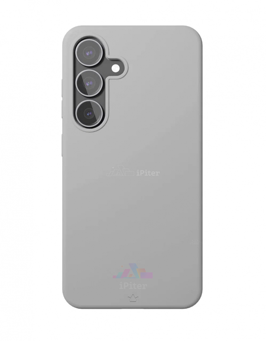 Фото Купить Чехол VLP Aster Case для Samsung Galaxy S25 Plus (Серый) по низкой цене в Санкт-Петербурге