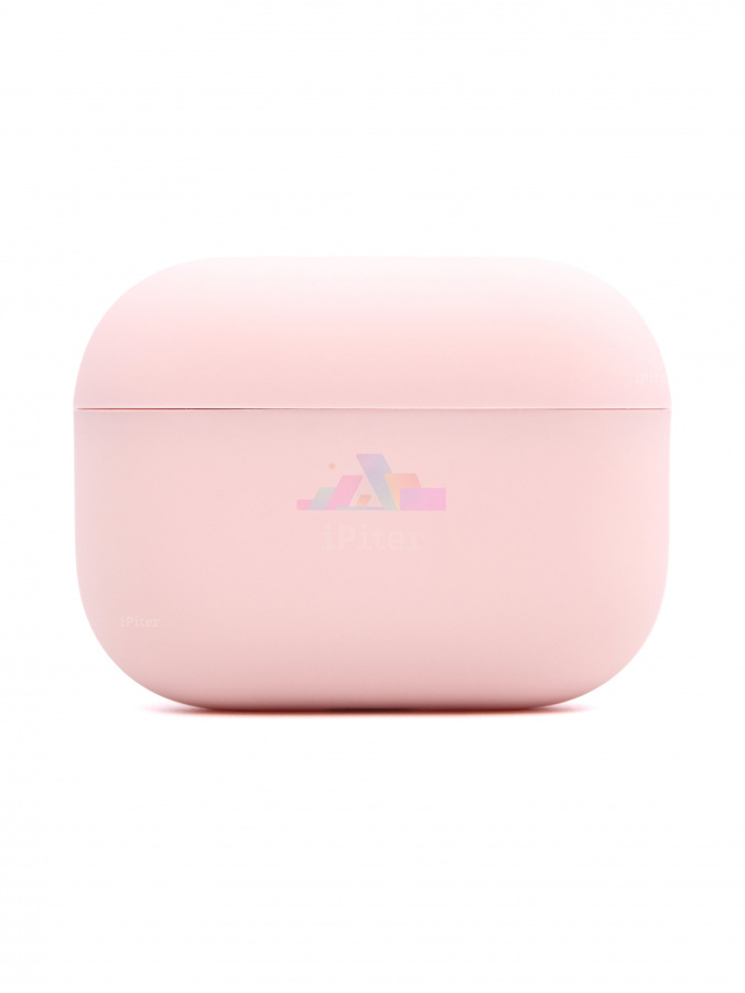 Фото Купить Чехол uBear Touch case для AirPods Pro 2 (Бледно-розовый) по низкой цене в Санкт-Петербурге