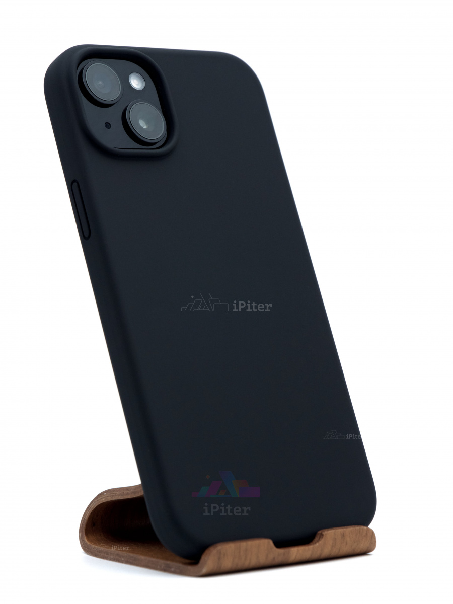 Фото Купить Чехол VLP Aster case with MagSafe для iPhone 15 Plus Чёрный по низкой цене в Санкт-Петербурге