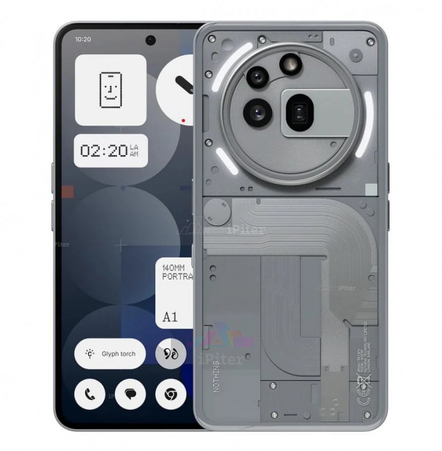 Фото Купить Смартфон Nothing Phone 3a Pro 12Gb/256Gb (Gray) Dual Nano-sim + eSim по низкой цене в Санкт-Петербурге