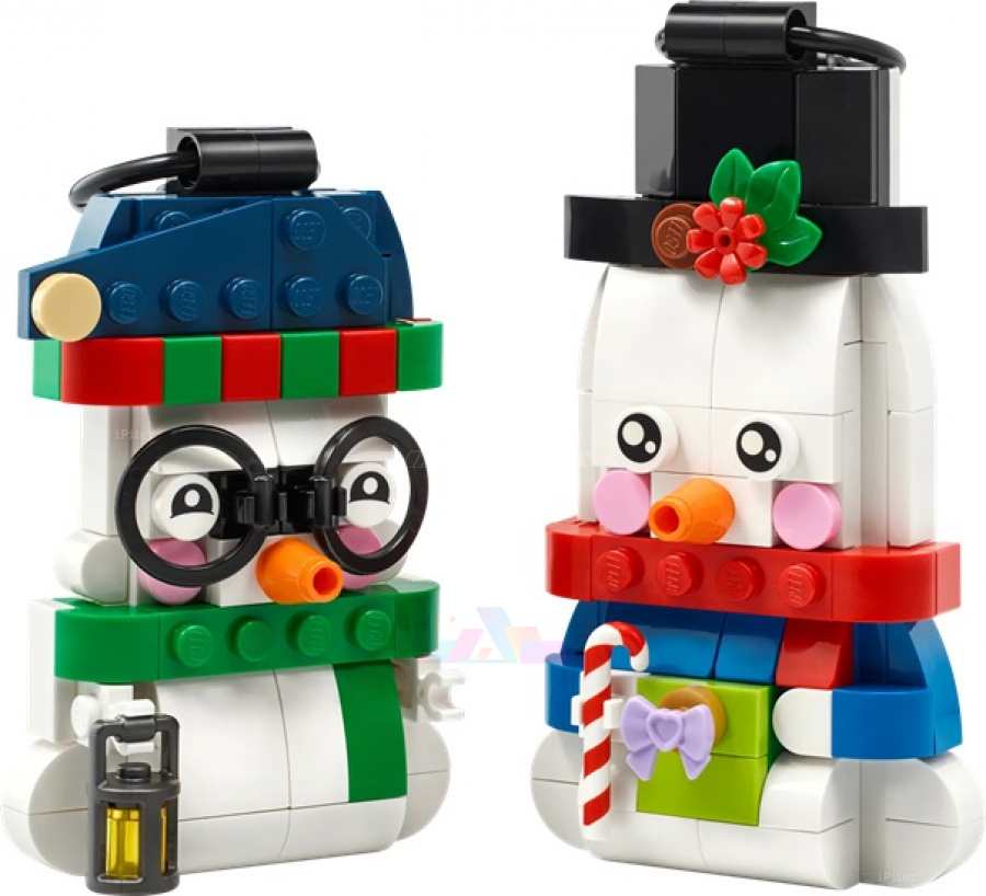 Фото Купить LEGO Creator 40812 Снеговики по низкой цене в Санкт-Петербурге
