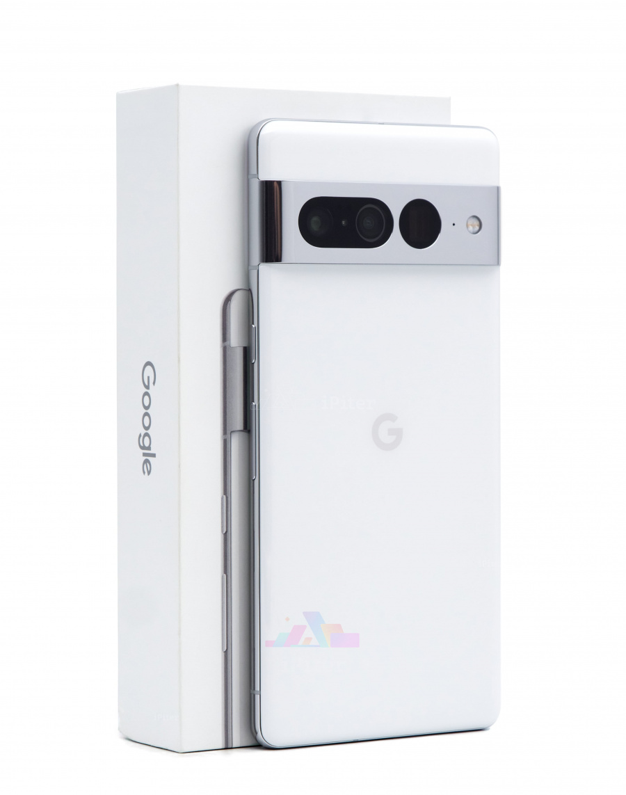Фото Купить Смартфон Google Pixel 7 Pro 5G 12Gb/128Gb (Белый) Nano-sim + eSim по низкой цене в Санкт-Петербурге