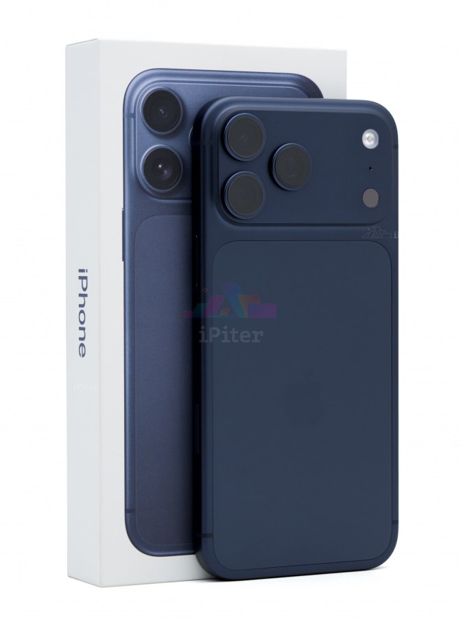 Фото Купить Apple iPhone 17 Pro Max 256Gb <br> Deep Blue (Тёмно-синий) eSim + eSim по низкой цене в Санкт-Петербурге