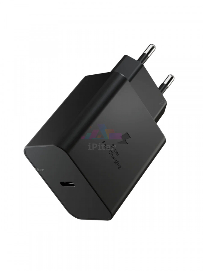 Фото Купить Сетевое зарядное устройство VLP Super Fast Charger 45W USB-C (Чёрный) по низкой цене в Санкт-Петербурге