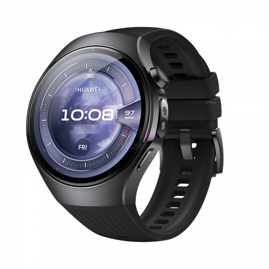 Фото Купить Умные часы Huawei Watch 5 46mm (Чёрный) по низкой цене в Санкт-Петербурге