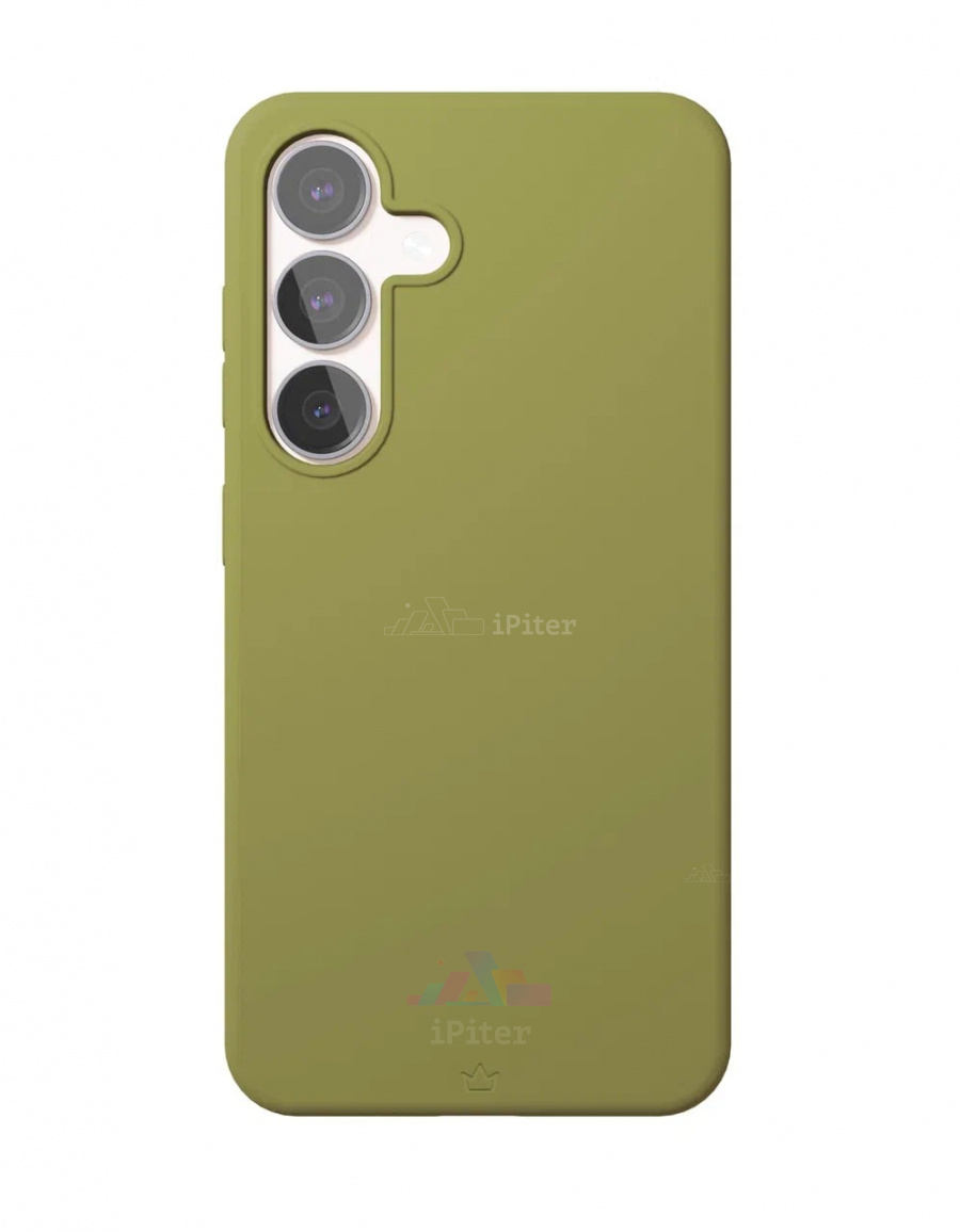 Фото Купить Чехол VLP Aster Case для Samsung Galaxy S25 Plus (Зелёный) по низкой цене в Санкт-Петербурге