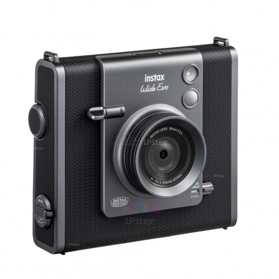 Фото Купить Фотоаппарат моментальной печати Fujifilm Instax Wide Evo Чёрный по низкой цене в Санкт-Петербурге