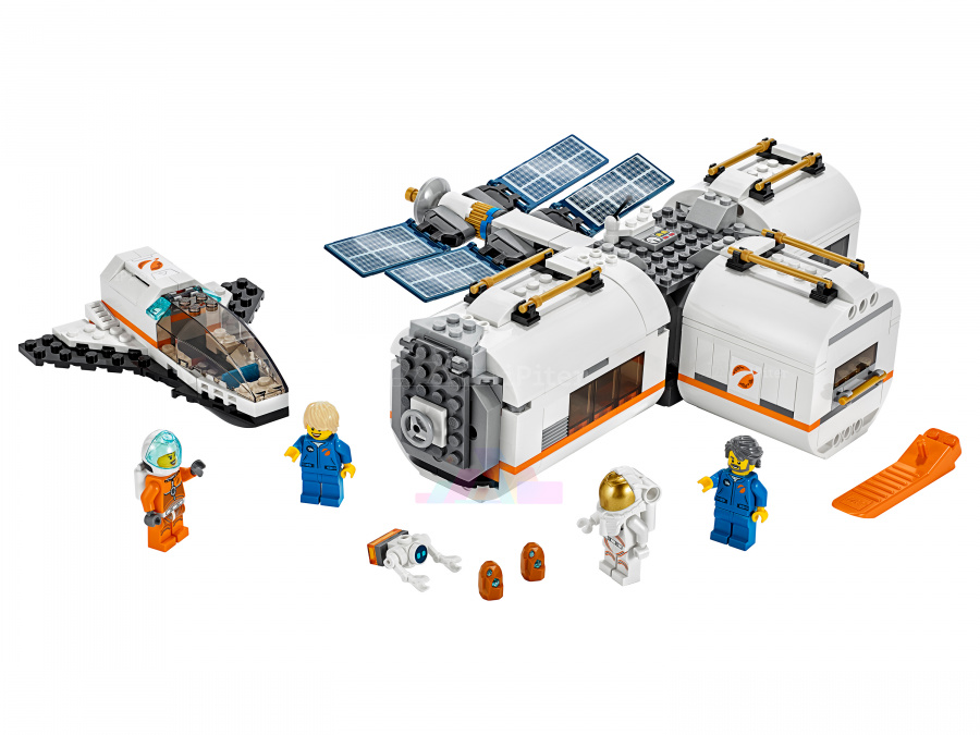 Фото Купить LEGO City 60227 Лунная космическая станция по низкой цене в Санкт-Петербурге