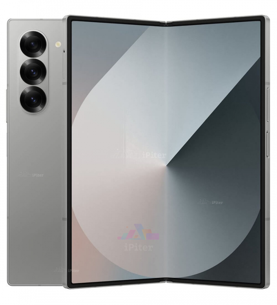 Фото Купить Смартфон Samsung Galaxy Z Fold 6 5G 12Gb/512Gb (Silver Shadow) SM-F956 (Dual Nano-sim + eSim) по низкой цене в СПб