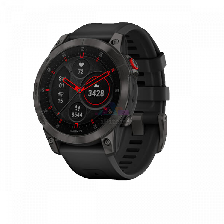 Фото Купить Умные часы Garmin Epix 2 Sapphire titanium black (010-02582-11) по низкой цене в Санкт-Петербурге