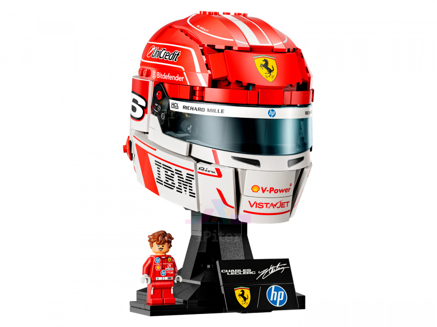 Фото Купить LEGO Editions 43014 Scuderia Ferrari HP: Шлем Шарля Леклера по низкой цене в Санкт-Петербурге