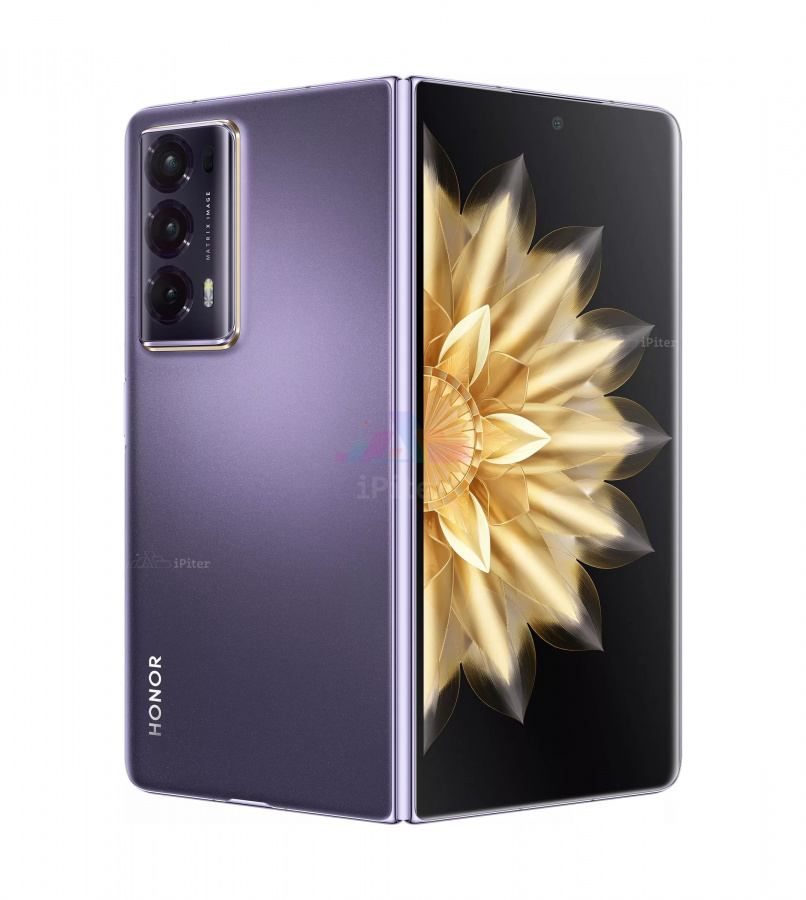 Фото Купить Смартфон Honor Magic V2 5G 16Gb/512Gb (Purple) Nano-Sim + Nano-Sim по низкой цене в Санкт-Петербурге