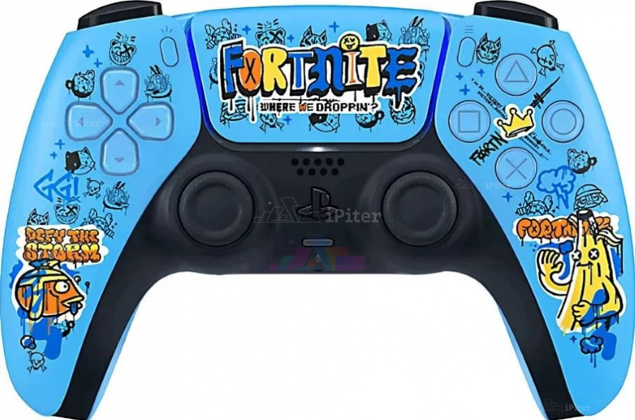 Фото Купить Геймпад Sony PlayStation 5 DualSense Fortnite по низкой цене в Санкт-Петербурге