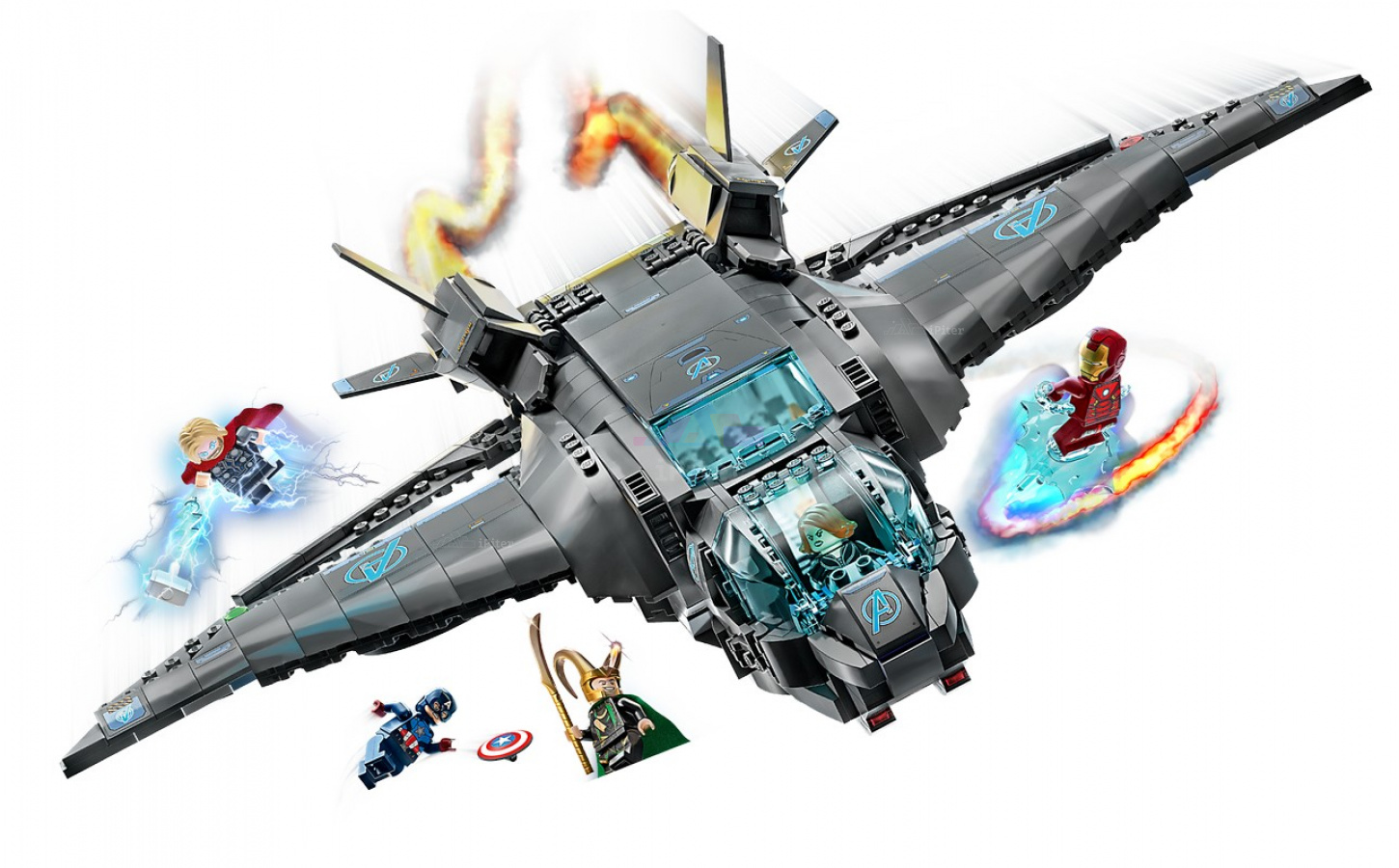 Фото Купить Lego Marvel 76248 Квинджет Мстителей по низкой цене в Санкт-Петербурге