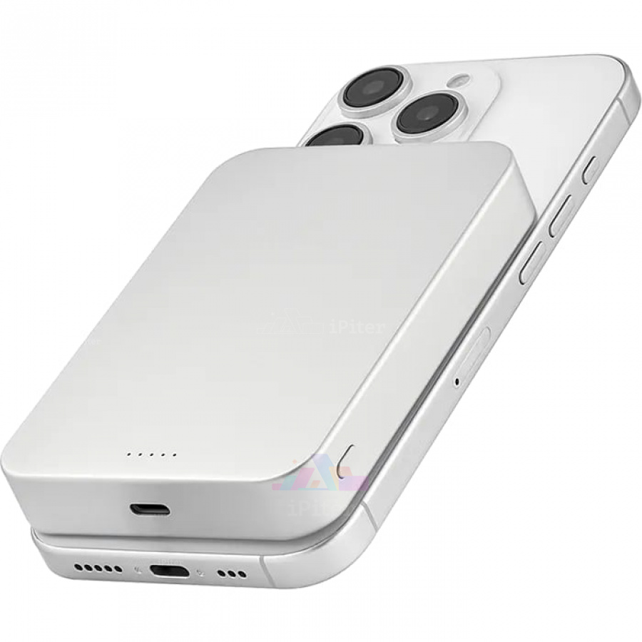 Фото Внешний аккумулятор uBear Slide MagSafe 10000 mAh (Белый), Белый