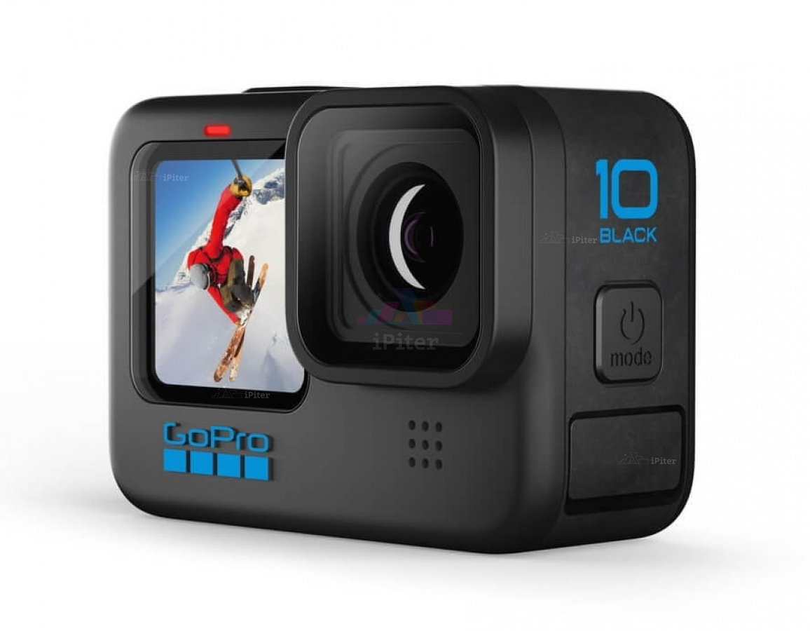 Фото Купить Экшн-камера GoPro HERO 10 Black (CHDHX-101-RW) по низкой цене в Санкт-Петербурге