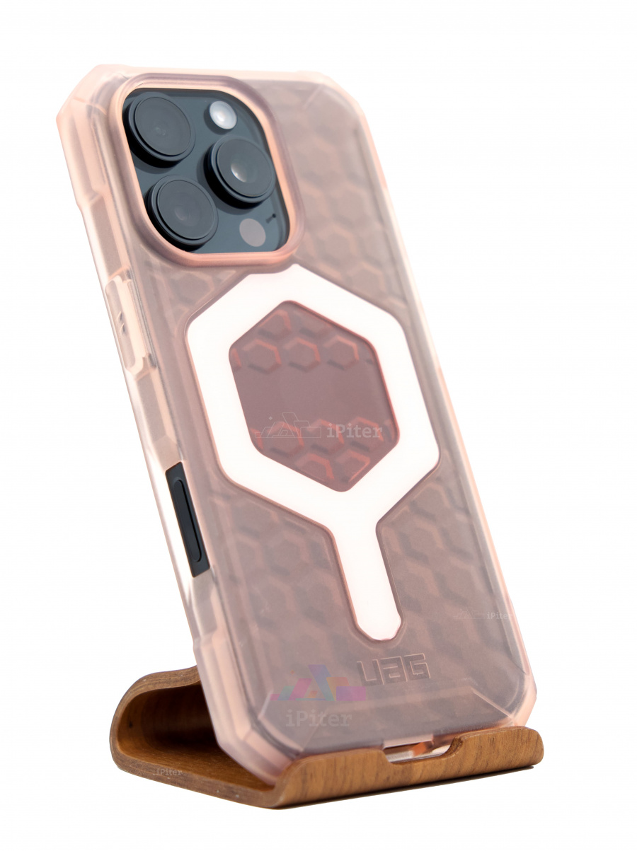 Фото Купить Чехол UAG Essential Armor для iPhone 16 Pro Розовый по низкой цене в Санкт-Петербурге