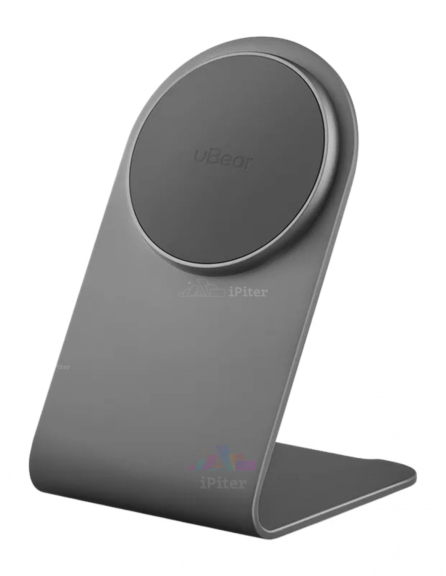 Фото Купить Беспроводная зарядка uBear Stellar Wireless Charger (Серый) по низкой цене в Санкт-Петербурге