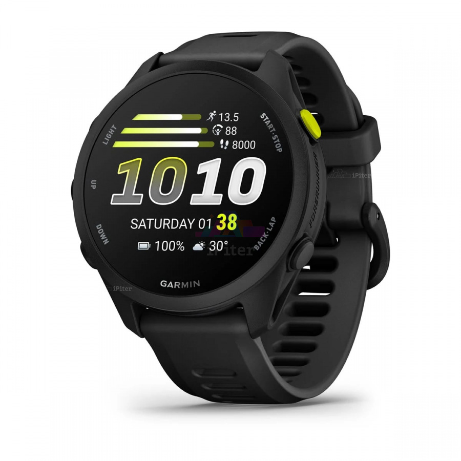 Фото Купить Умные часы Garmin Forerunner 70 Black (010-04307-00) по низкой цене в Санкт-Петербурге
