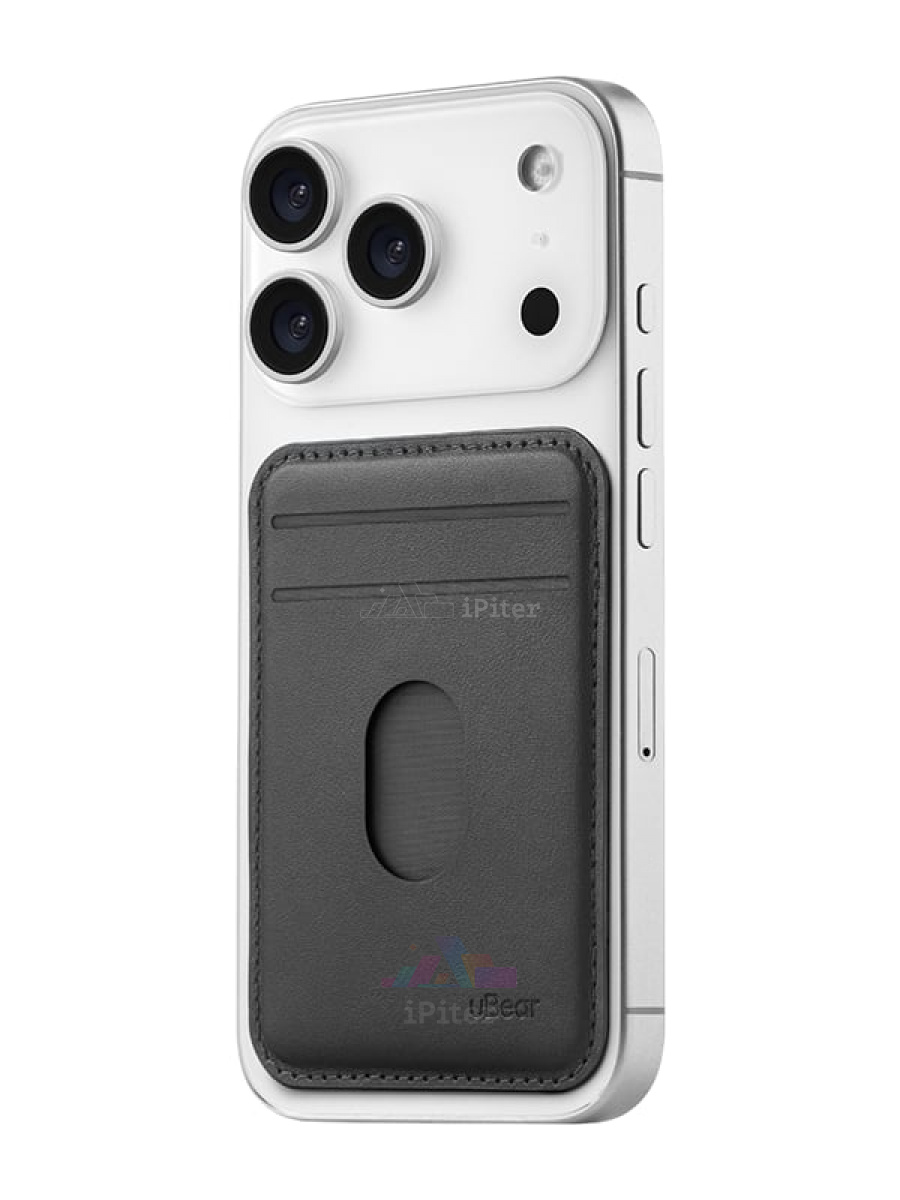 Фото Купить Кардхолдер uBear Split Geo with MagSafe (Чёрный) по низкой цене в Санкт-Петербурге