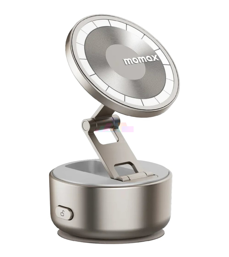 Фото Купить Подставка для телефона с присоской Momax 1-Snap Go (Titanium) по низкой цене в Санкт-Петербурге