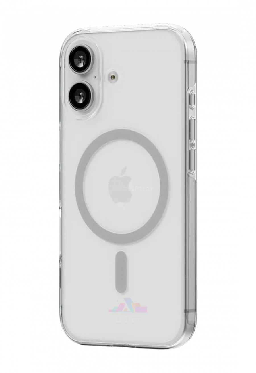 Фото Купить Чехол uBear Vision case with MagSafe для iPhone 17 (Прозрачный) по низкой цене в Санкт-Петербурге